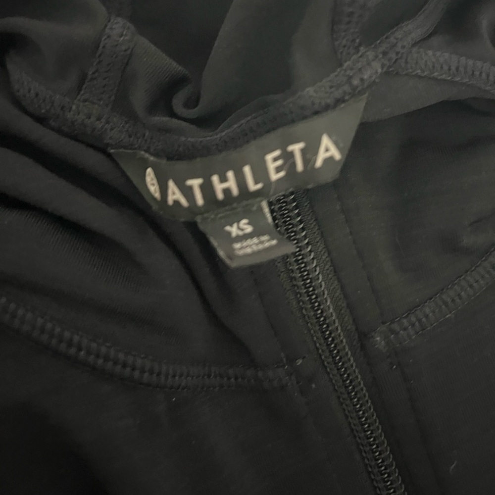 Athleta Black Lightweight Jacket Size XS - Picture 5 of 6
